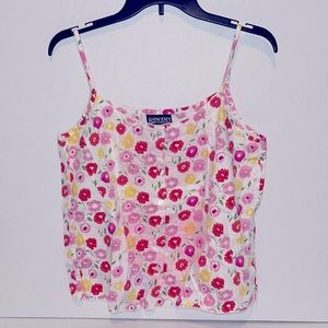 Flower printed top